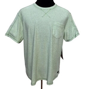 Canada Weathergear NWT Striped Short Sleeves Shirt Men XL